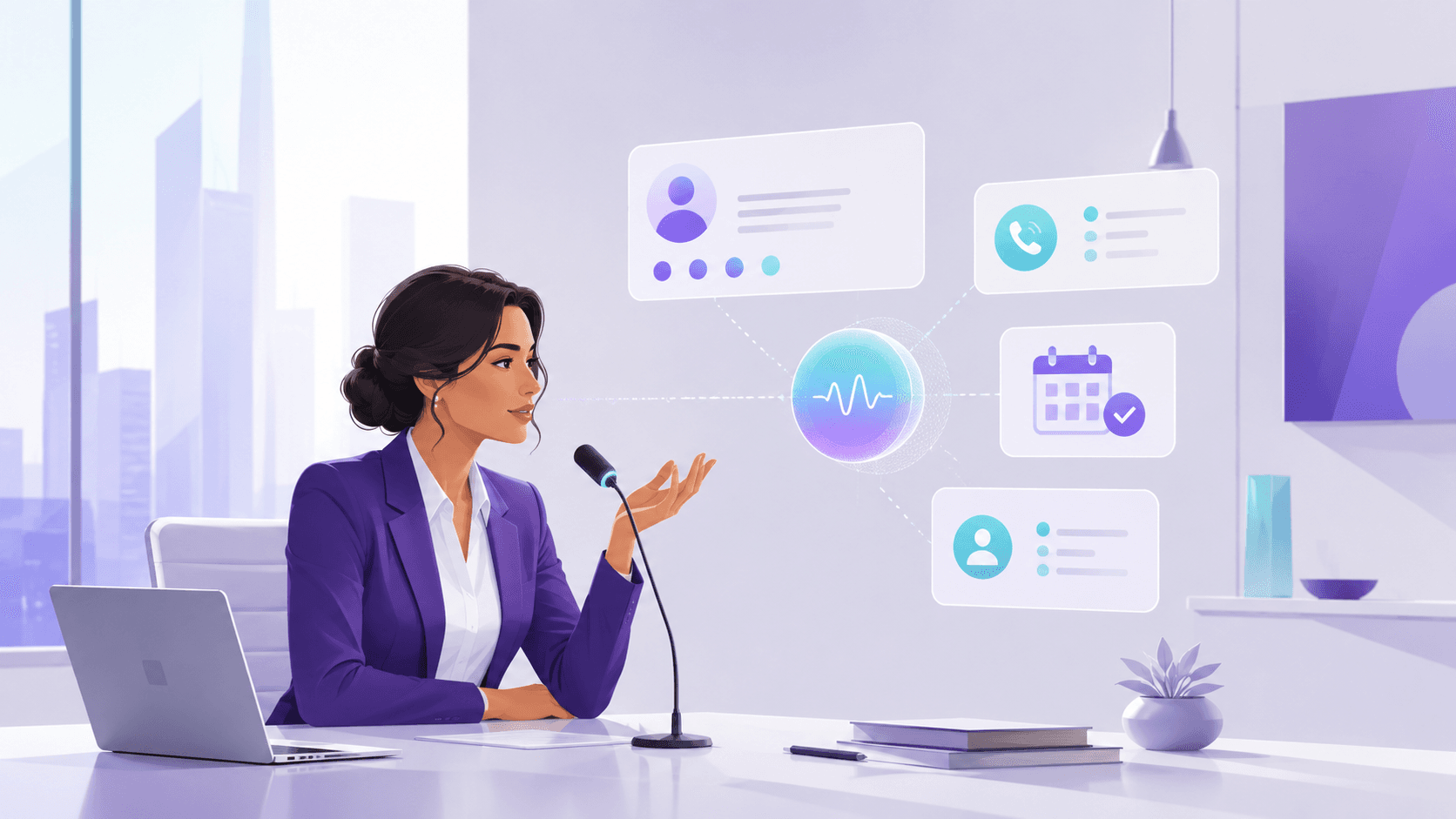 Real estate broker using AI voice technology for lead follow-up.